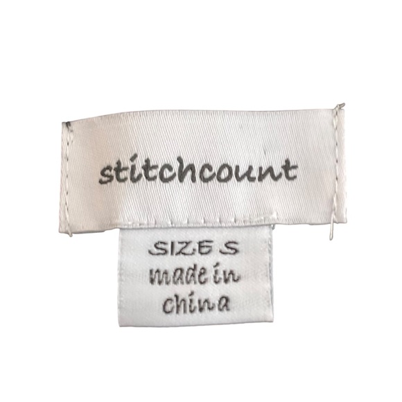 STITCHCOUNT Women’s Sweater Navy Rayon Polyester Long Sleeve Size Small  NWOT - Picture 3 of 5